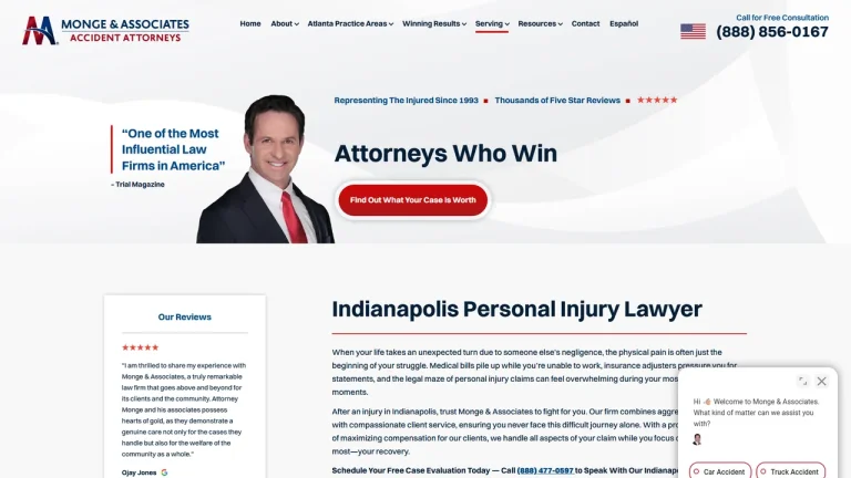 Monge & Associates Injury and Accident Attorneys - Indianapolis, IN - Attorney in Indianapolis