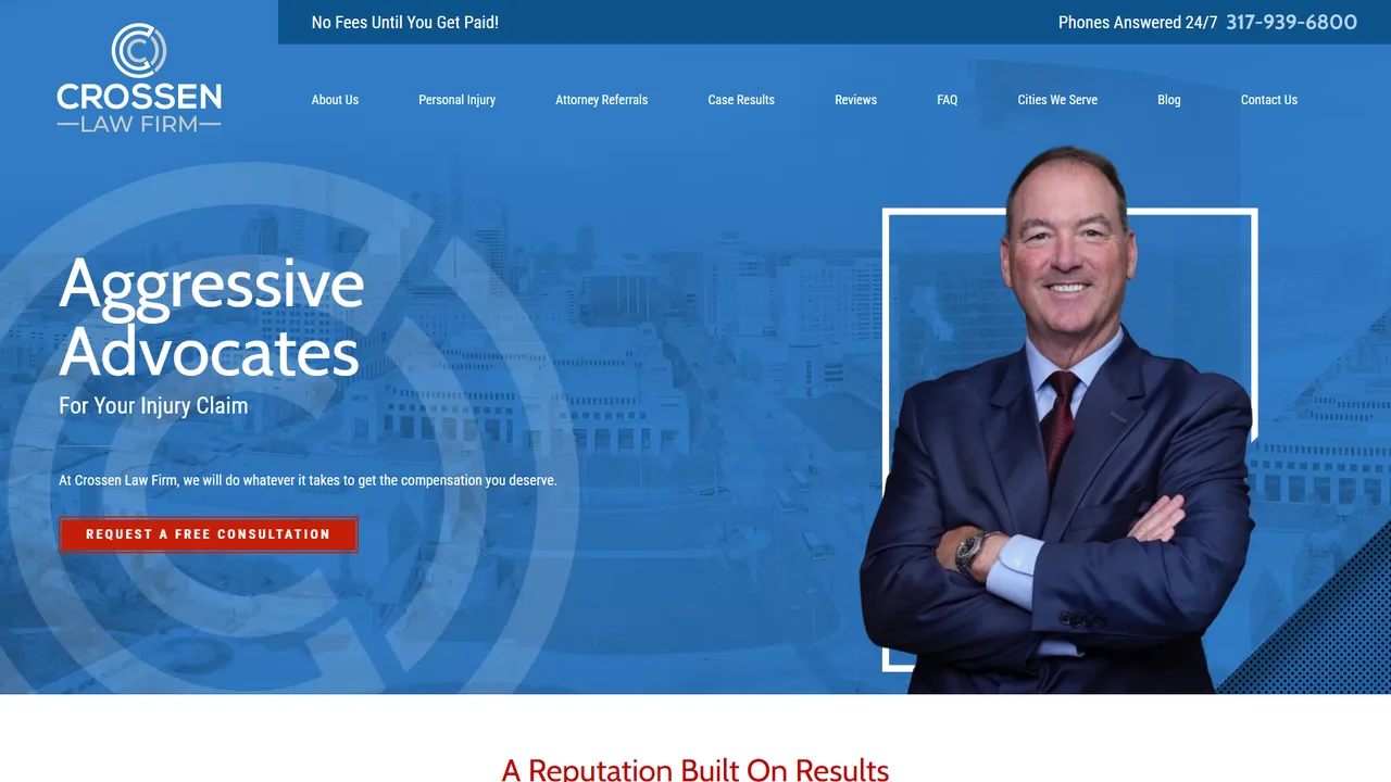 Crossen Law Firm - Indianapolis, IN office in Indianapolis, Indiana