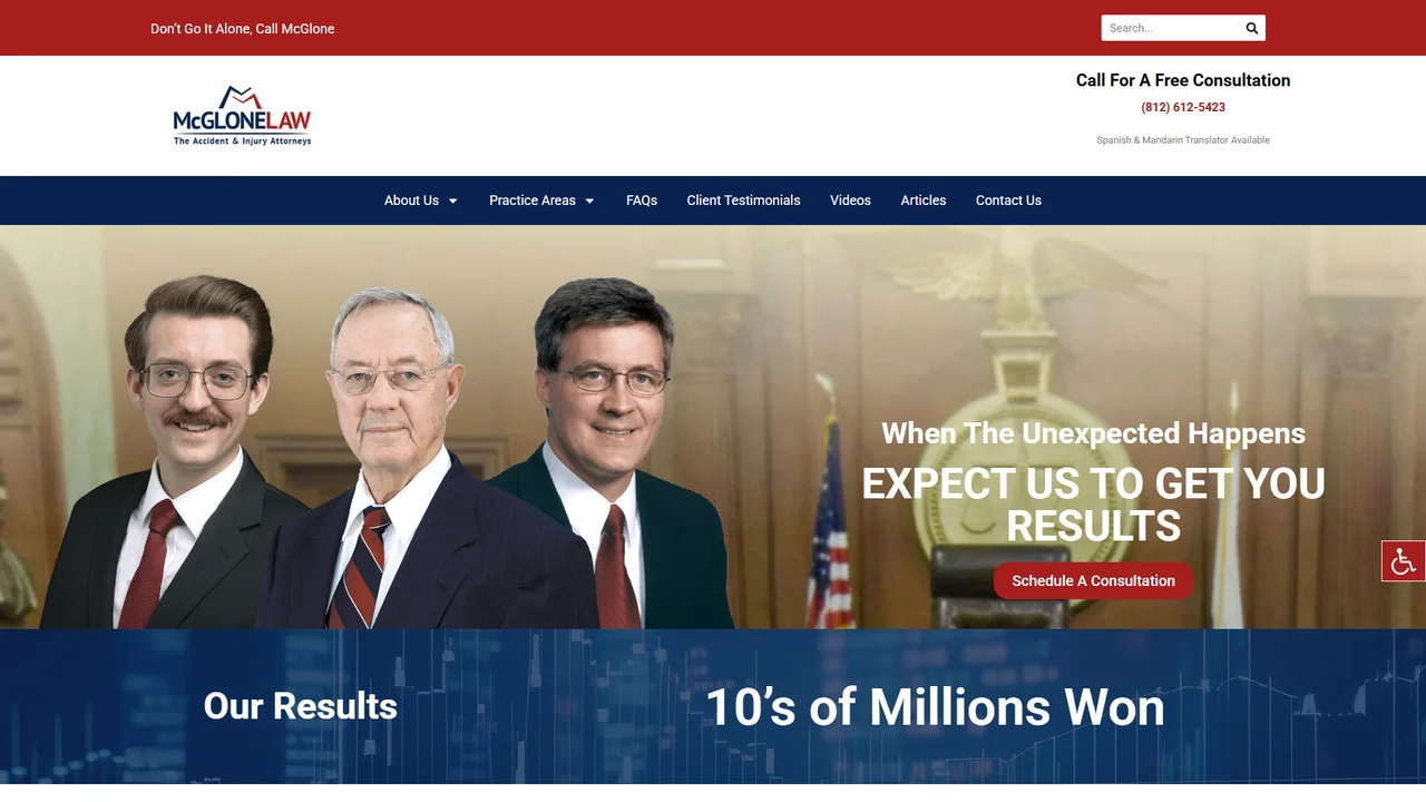 McGlone Law - Indianapolis, IN office in Indianapolis, Indiana