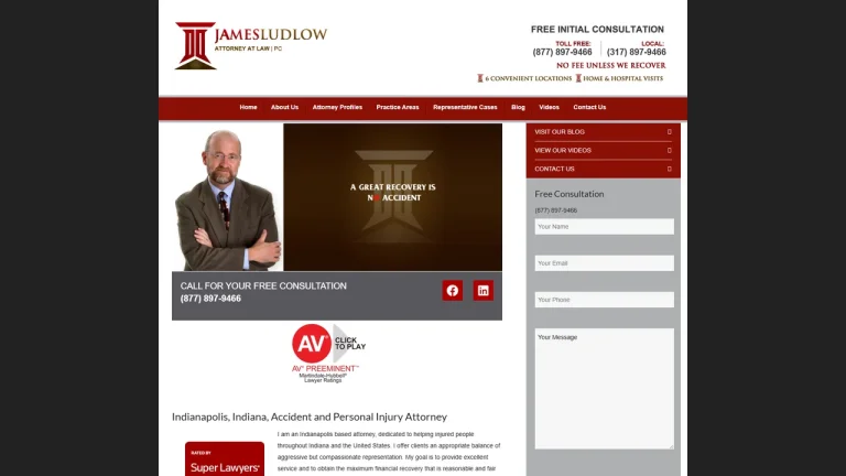 James F. Ludlow, Attorney at Law, P.C. - Indianapolis, IN - Attorney in Indianapolis