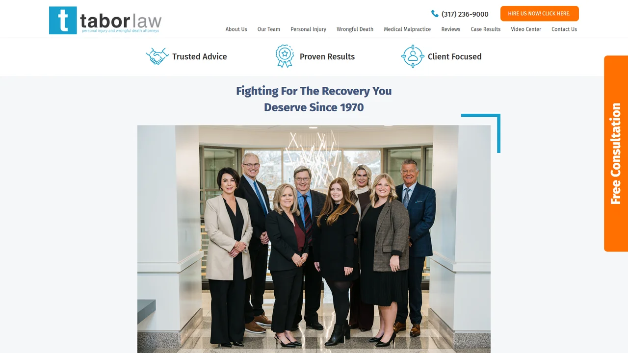 Tabor Law Firm - Indianapolis, IN office in Indianapolis, Indiana