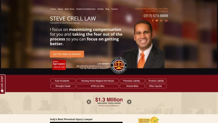 Steve Crell Law - Indianapolis, IN - Attorney in Indianapolis