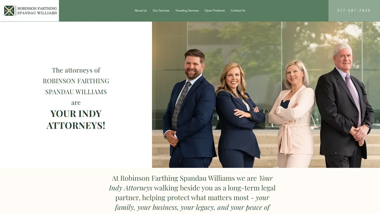 Robinson Farthing Spandau Williams LLC - Indianapolis, IN office in Indianapolis, Indiana