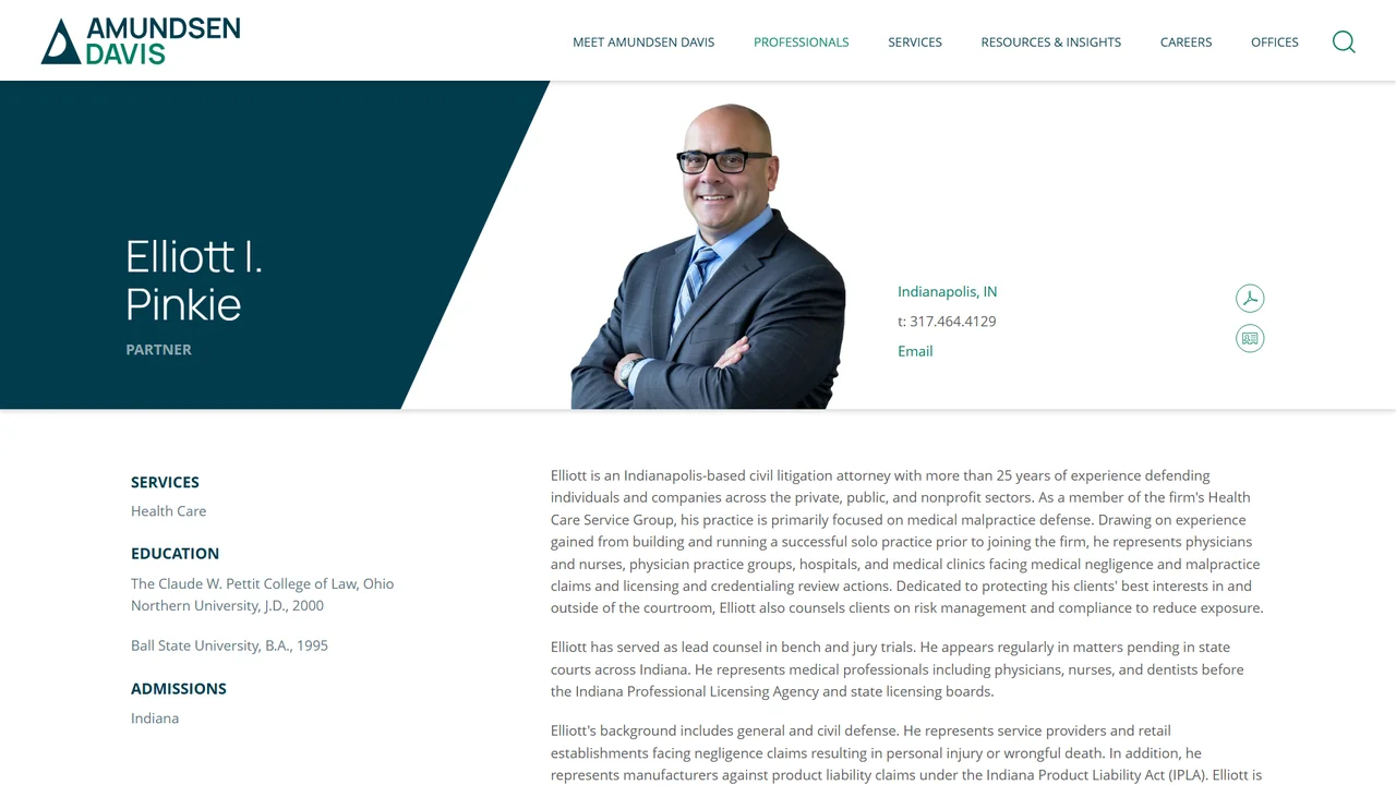 Pinkie Law, LLC - Indianapolis, IN office in Indianapolis, Indiana