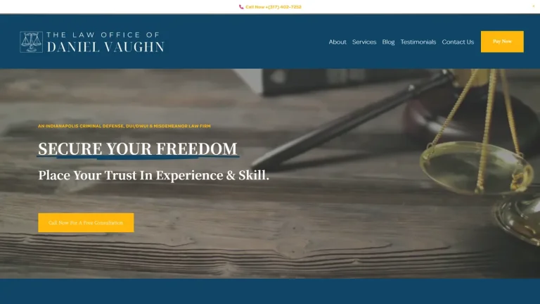 Daniel Vaughn Law, LLC - Indianapolis, IN - Attorney in Indianapolis