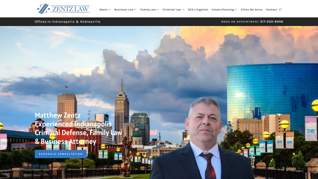 Zentz Law, LLC - Indianapolis, IN office in Indianapolis, Indiana