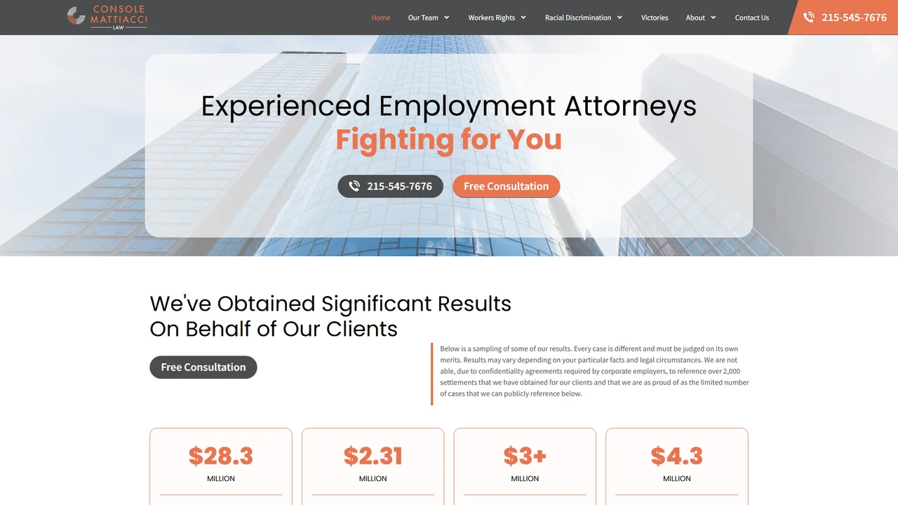Console Mattiacci Law, LLC - Philadelphia, PA office in Philadelphia, Pennsylvania