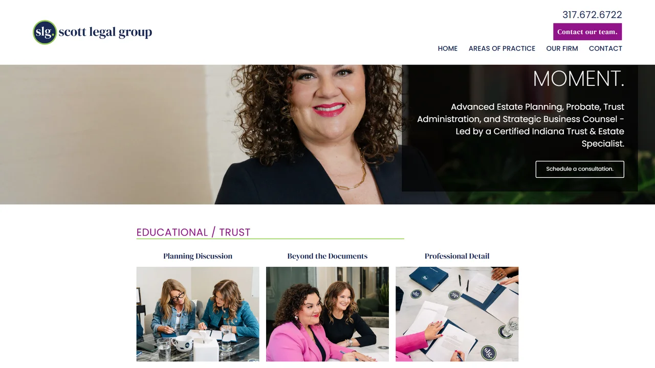 Scott Legal Group - Indianapolis, IN office in Indianapolis, Indiana
