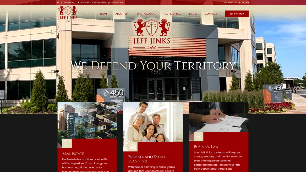 Jeff Jinks Law - Indianapolis, IN office in Indianapolis, Indiana