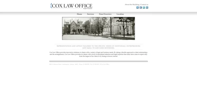 Cox Law Office - Indianapolis, IN - Attorney in Indianapolis