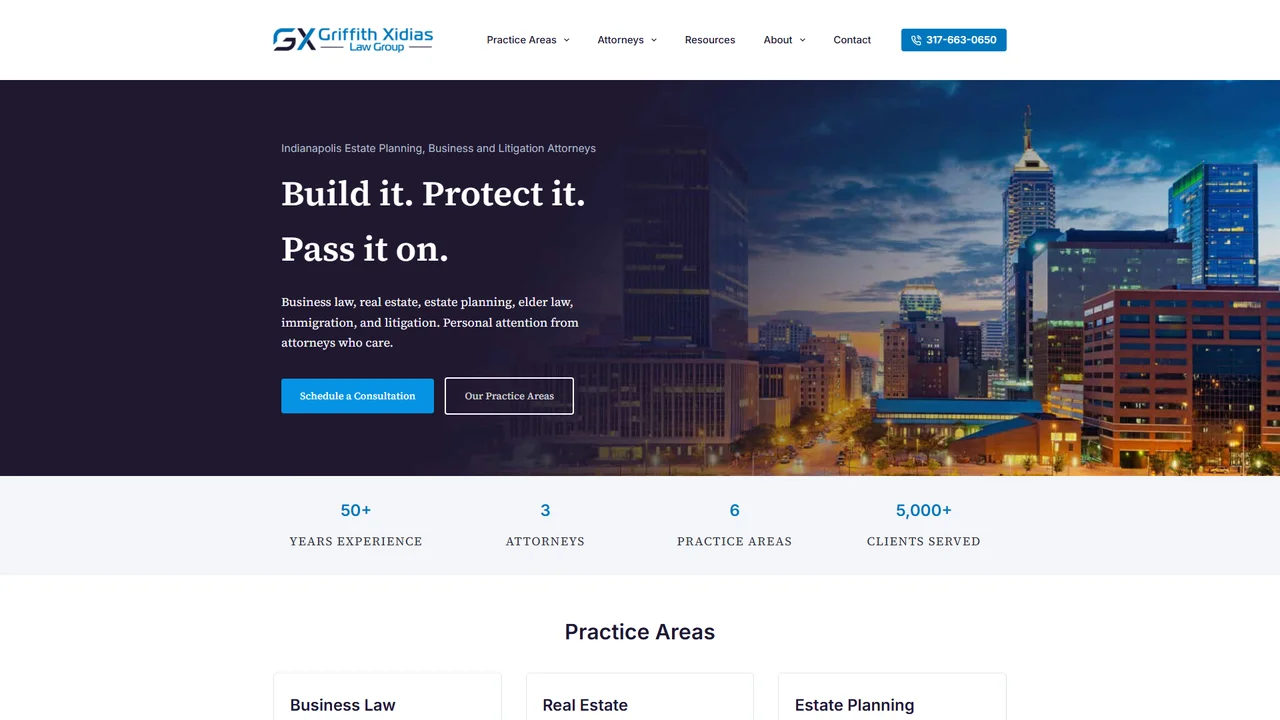 Griffith Xidias Law Group LLC - Indianapolis, IN office in Indianapolis, Indiana