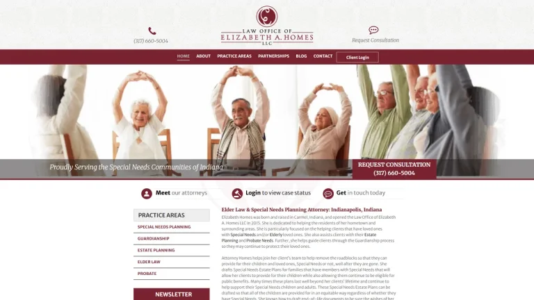 Law Office of Elizabeth A. Homes LLC - Indianapolis, IN - Attorney in Indianapolis