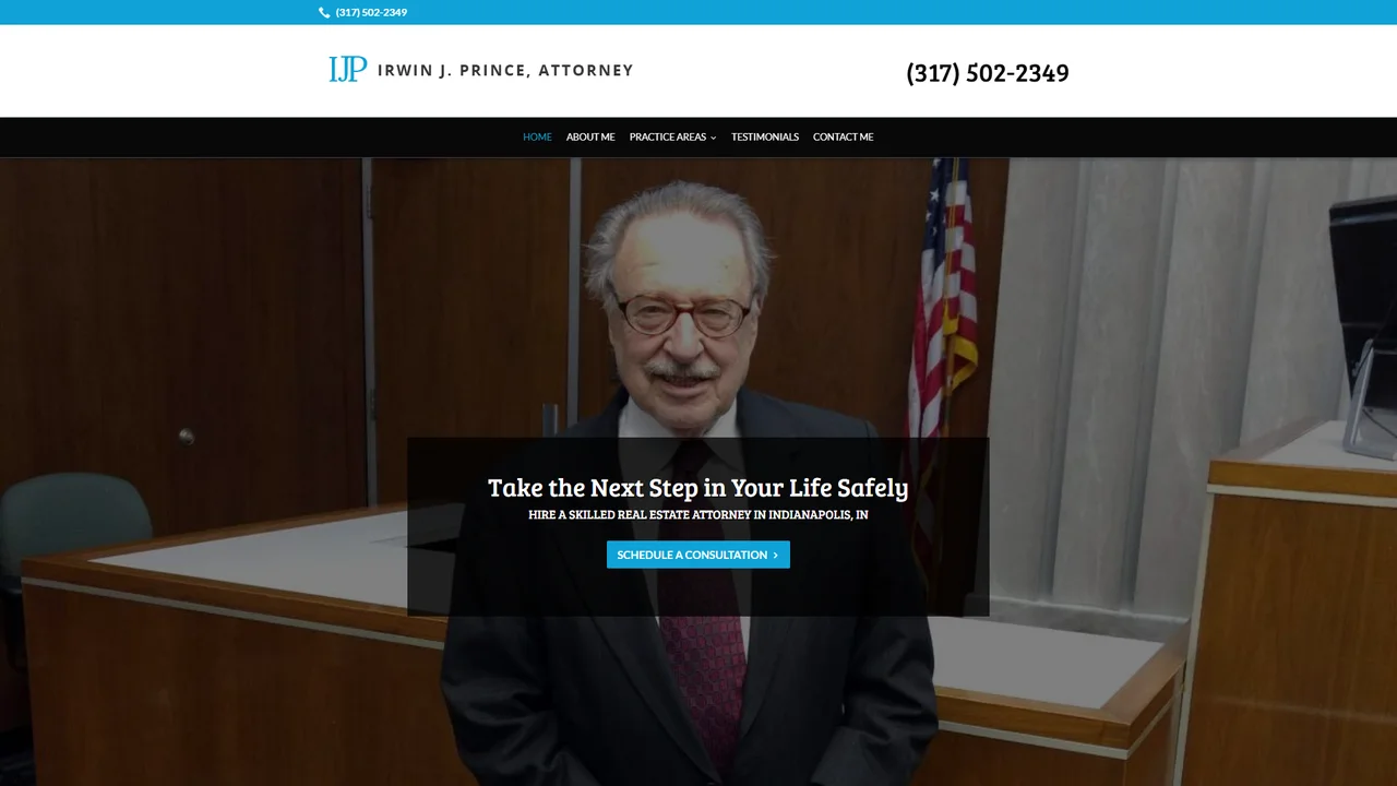 Irwin J. Prince, Attorney - Indianapolis, IN office in Indianapolis, Indiana