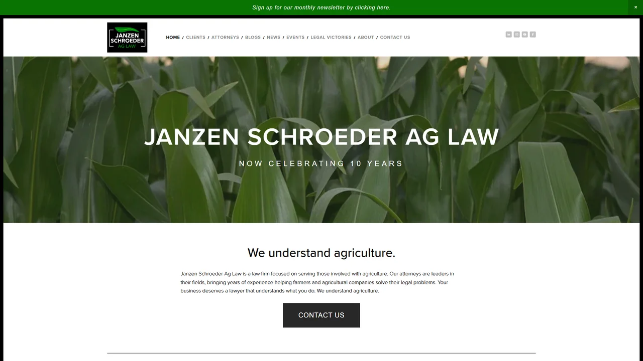 Janzen Schroeder Agricultural Law LLC - Indianapolis, IN office in Indianapolis, Indiana