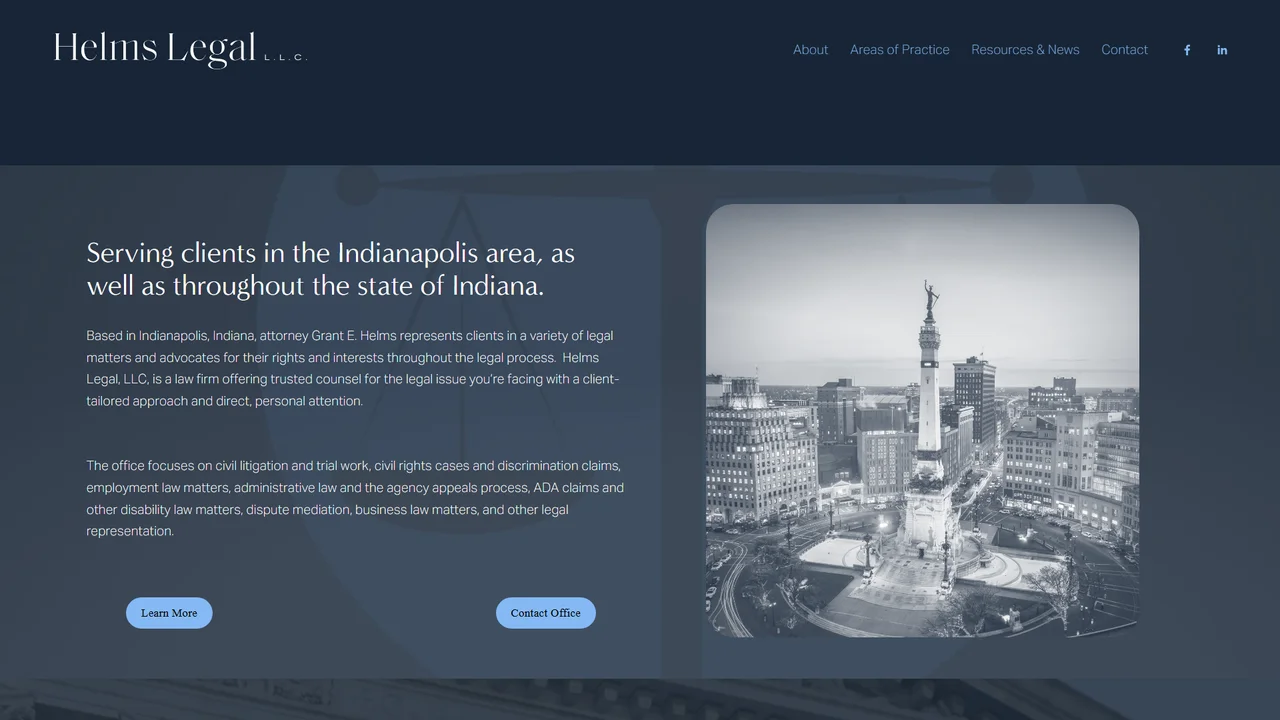 Helms Legal, LLC - Indianapolis, IN office in Indianapolis, Indiana