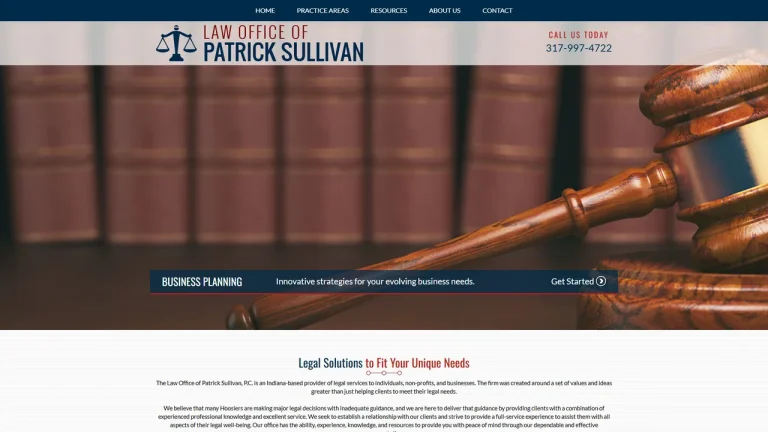Law Office of Patrick Sullivan, P.C. - Indianapolis, IN - Attorney in Indianapolis