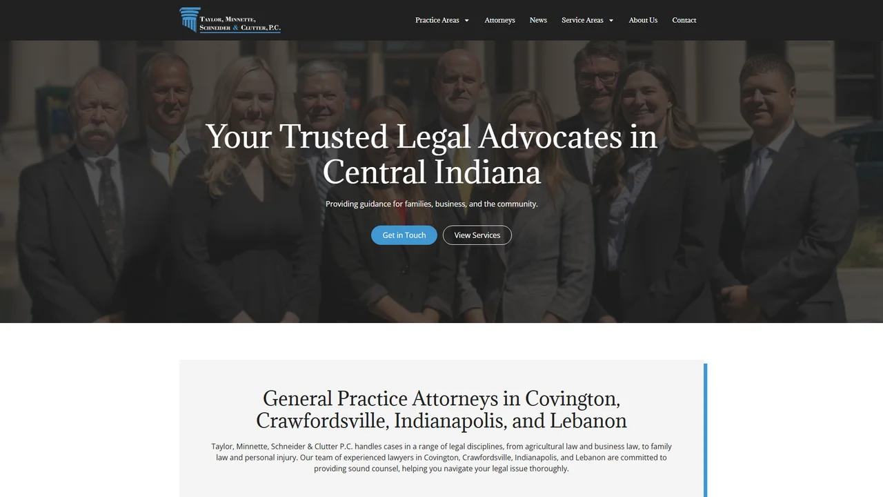 Taylor, Minnette, Schneider & Clutter, P.C. - Indianapolis, IN office in Indianapolis, Indiana