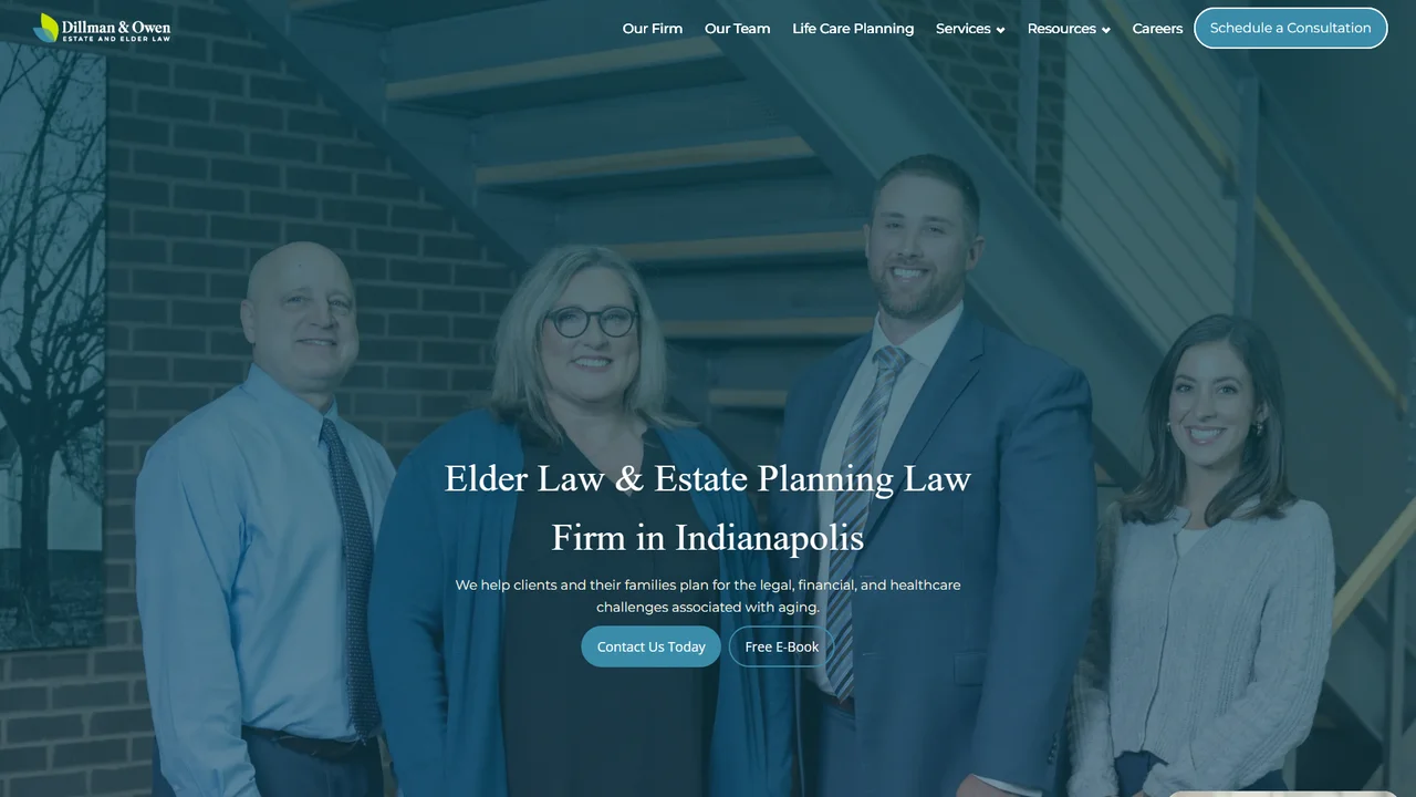 Dillman & Owen Estate and Elder Law - Indianapolis, IN office in Indianapolis, Indiana