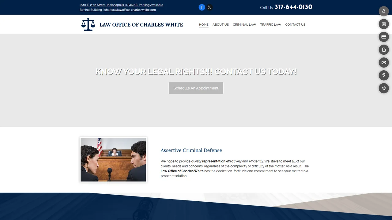 Law Office of Charles White - Indianapolis, IN office in Indianapolis, Indiana