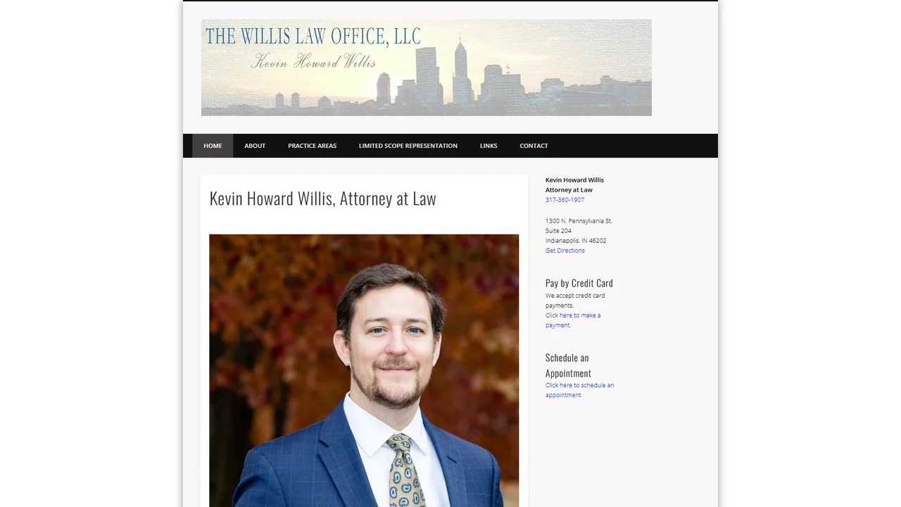 The Willis Law Office, LLC - Indianapolis, IN office in Indianapolis, Indiana