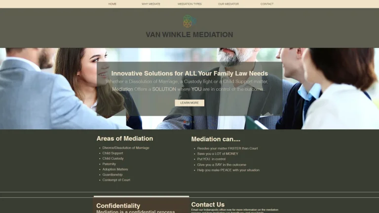 Van Winkle Mediation - Indianapolis, IN - Attorney in Indianapolis