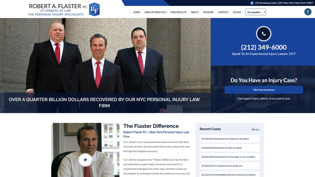 Law Office of Robert Flaster - NYC, New York office in New York City, New York
