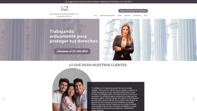 Law Office of Karina Zazueta, LLC - Indianapolis, IN - Attorney in Indianapolis
