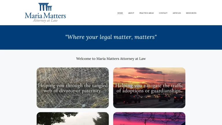 Maria Matters Attorney at Law - Indianapolis, IN - Attorney in Indianapolis