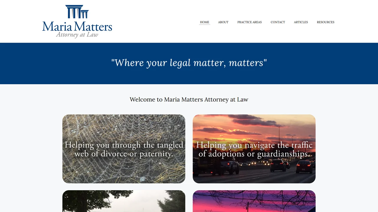 Maria Matters Attorney at Law - Indianapolis, IN office in Indianapolis, Indiana