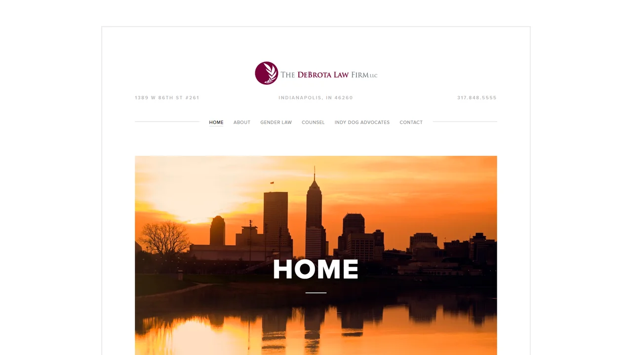 The DeBrota Law Firm LLC - Indianapolis, IN office in Indianapolis, Indiana