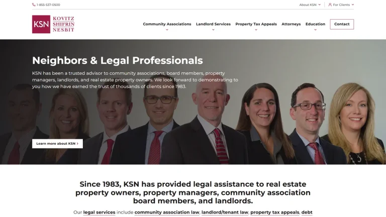 Kovitz Shifrin Nesbit (KSN) - Indianapolis, IN - Attorney in Indianapolis
