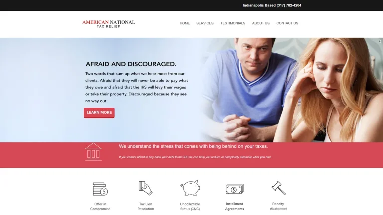 American National Tax Relief - Indianapolis, IN - Attorney in Indianapolis