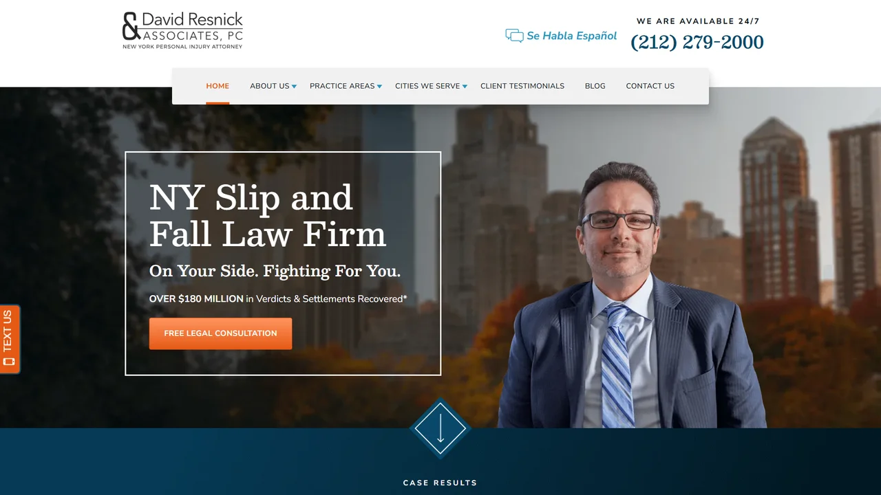 David Resnick & Associates, P.C. - New York City Accident & Injury Lawyers office in New York City, New York