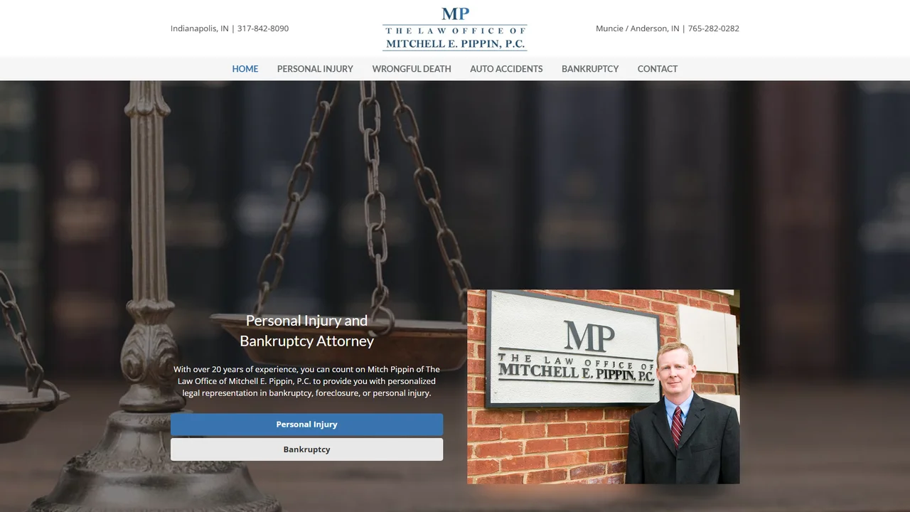 The Law Office of Mitchell E. Pippin, P.C. - Indianapolis, IN office in Indianapolis, Indiana