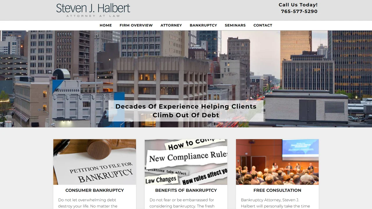 Steven J. Halbert, Attorney At Law - Indianapolis, IN office in Indianapolis, Indiana