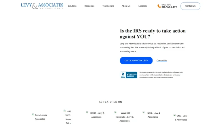 The Levy Group IRS Tax Help - Indianapolis, IN - Attorney in Indianapolis