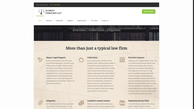Sandlin Ferguson LLP - Indianapolis, IN - Attorney in Indianapolis