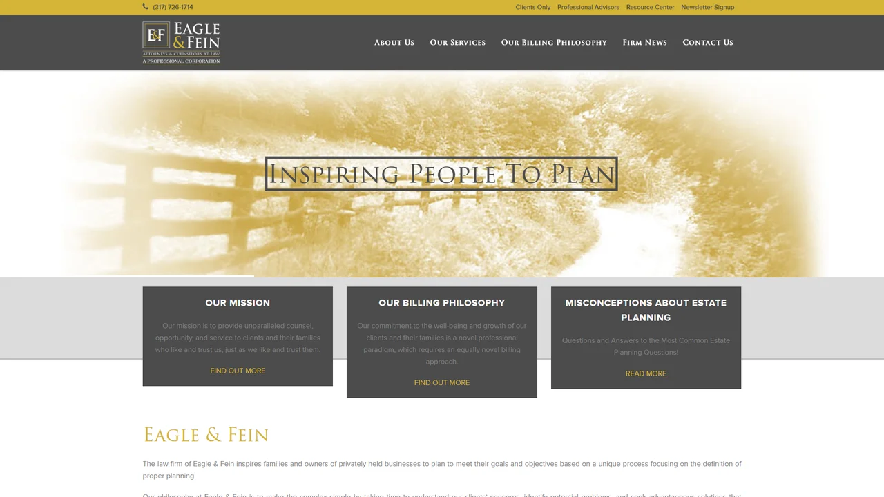Eagle & Fein, P.C. - Indianapolis, IN office in Indianapolis, Indiana