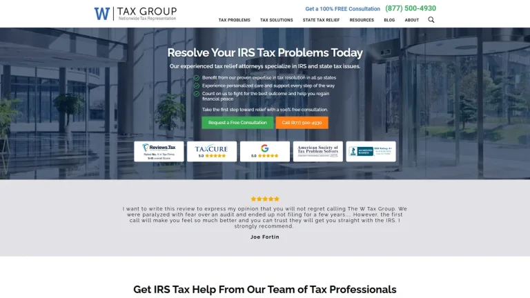 The W Tax Group - Indianapolis, IN - Attorney in Indianapolis