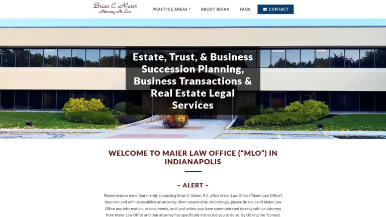 Maier Law Office - Indianapolis, IN - Attorney in Indianapolis