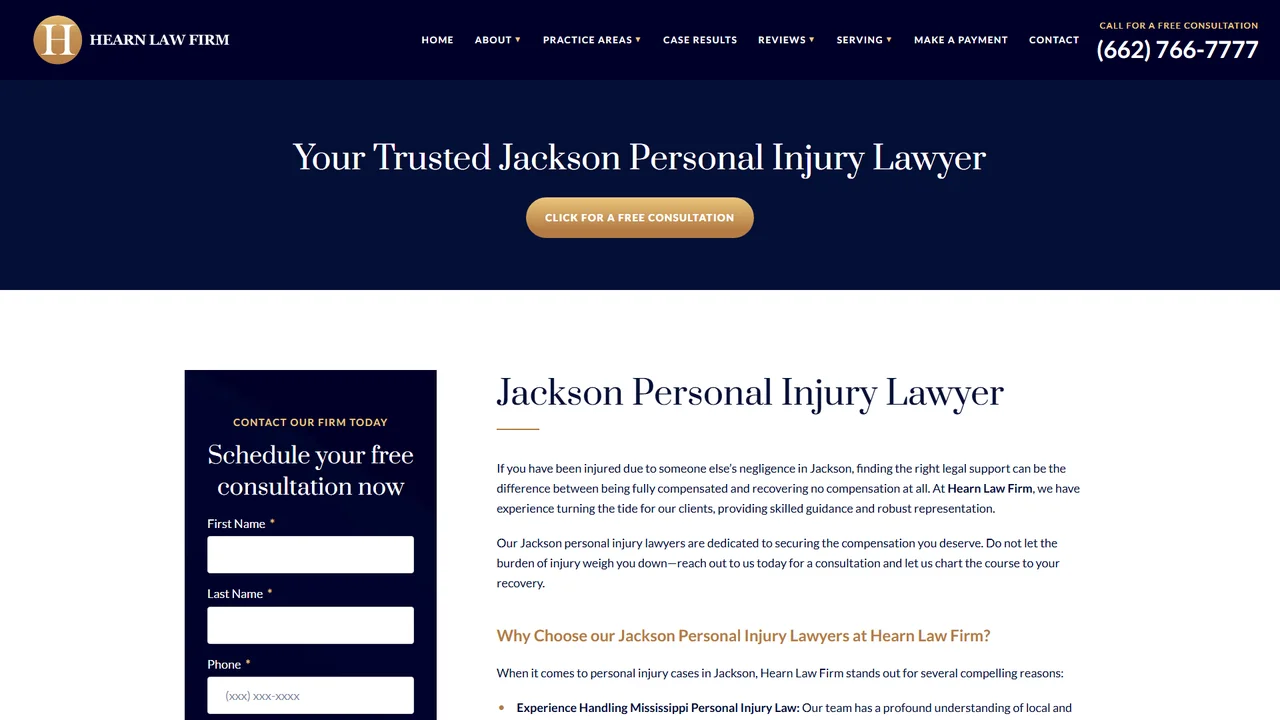 Hearn Law Firm PLLC - Jackson, MS office in Jackson, Mississippi