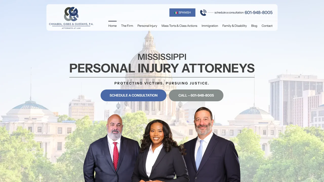 Chhabra, Gibbs & Gustavis, P.A. - Jackson, MS office in Jackson, Mississippi