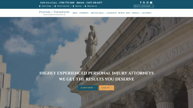 Pulvers, Pulvers & Thompson, L.L.P. - NYC, New York - Attorney in New York City