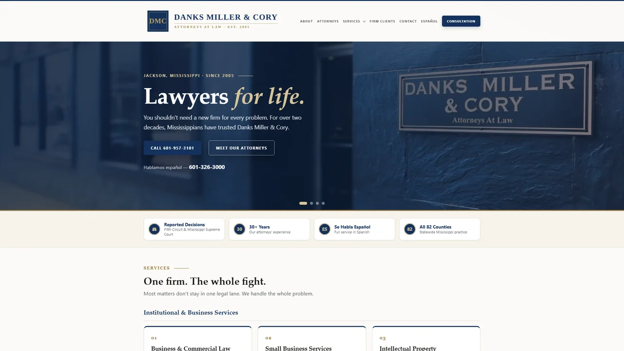 Danks Miller & Cory, PA - Jackson, MS office in Jackson, Mississippi