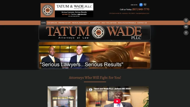 Tatum and Wade PLLC - Jackson, MS - Attorney in Jackson