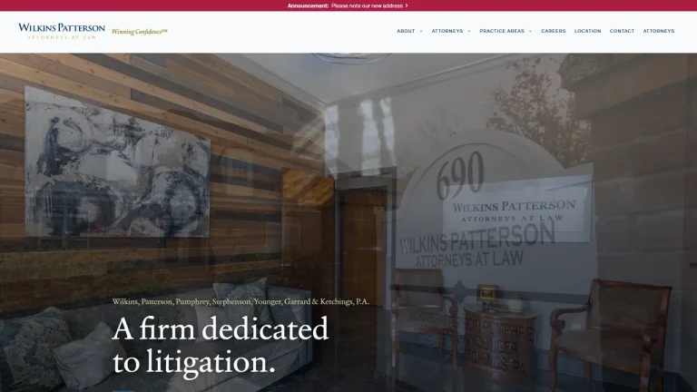 Wilkins Patterson Smith Pumphrey & Stephenson, P.A. - Jackson, MS - Attorney in Jackson