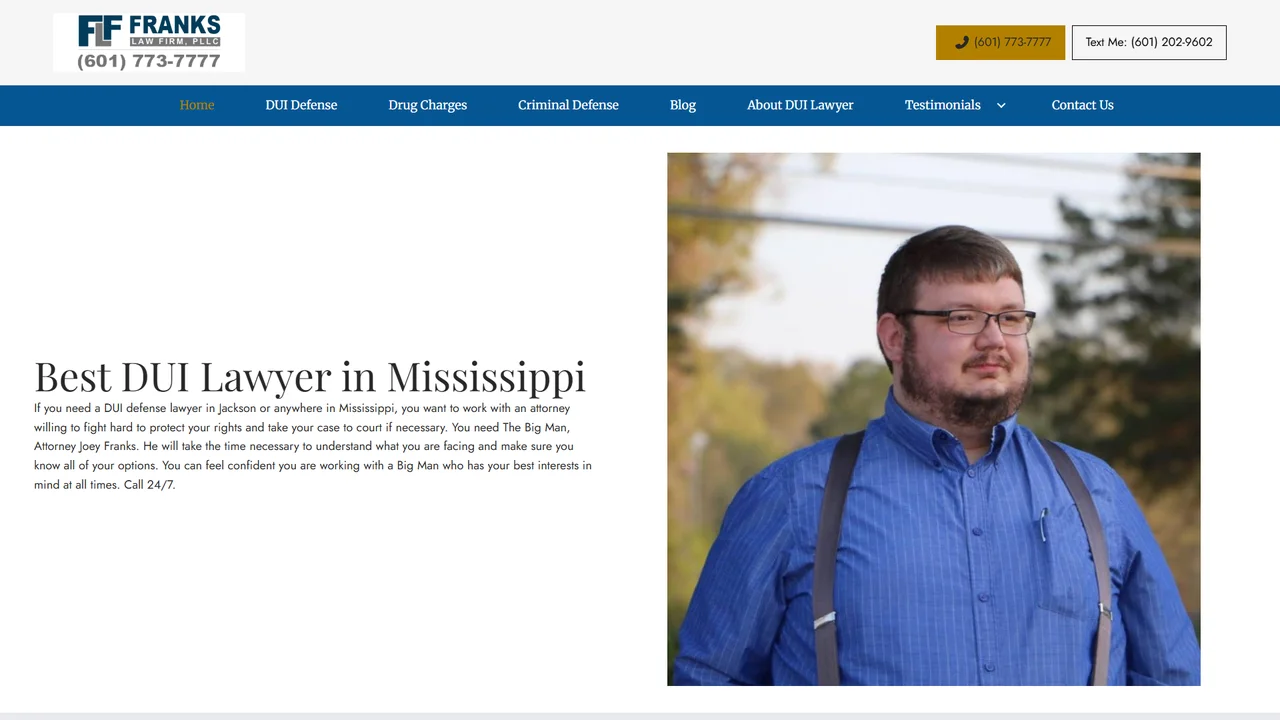 The Franks Law Firm, PLLC - Jackson, MS office in Jackson, Mississippi