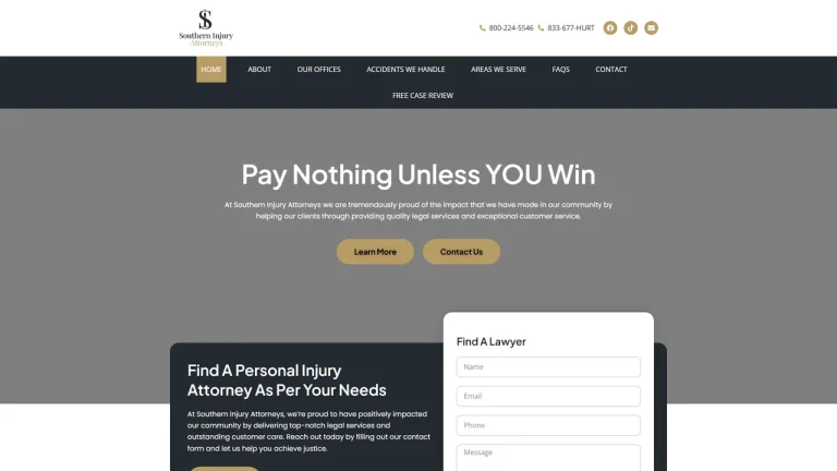 MS Injury Law Firm (Southern Injury Attorneys) - Jackson, MS - Attorney in Jackson