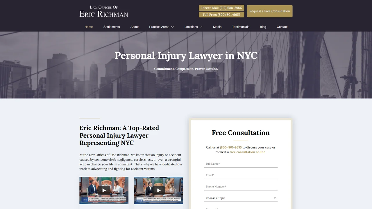 The Law Offices of Eric Richman - NYC, New York office in New York City, New York