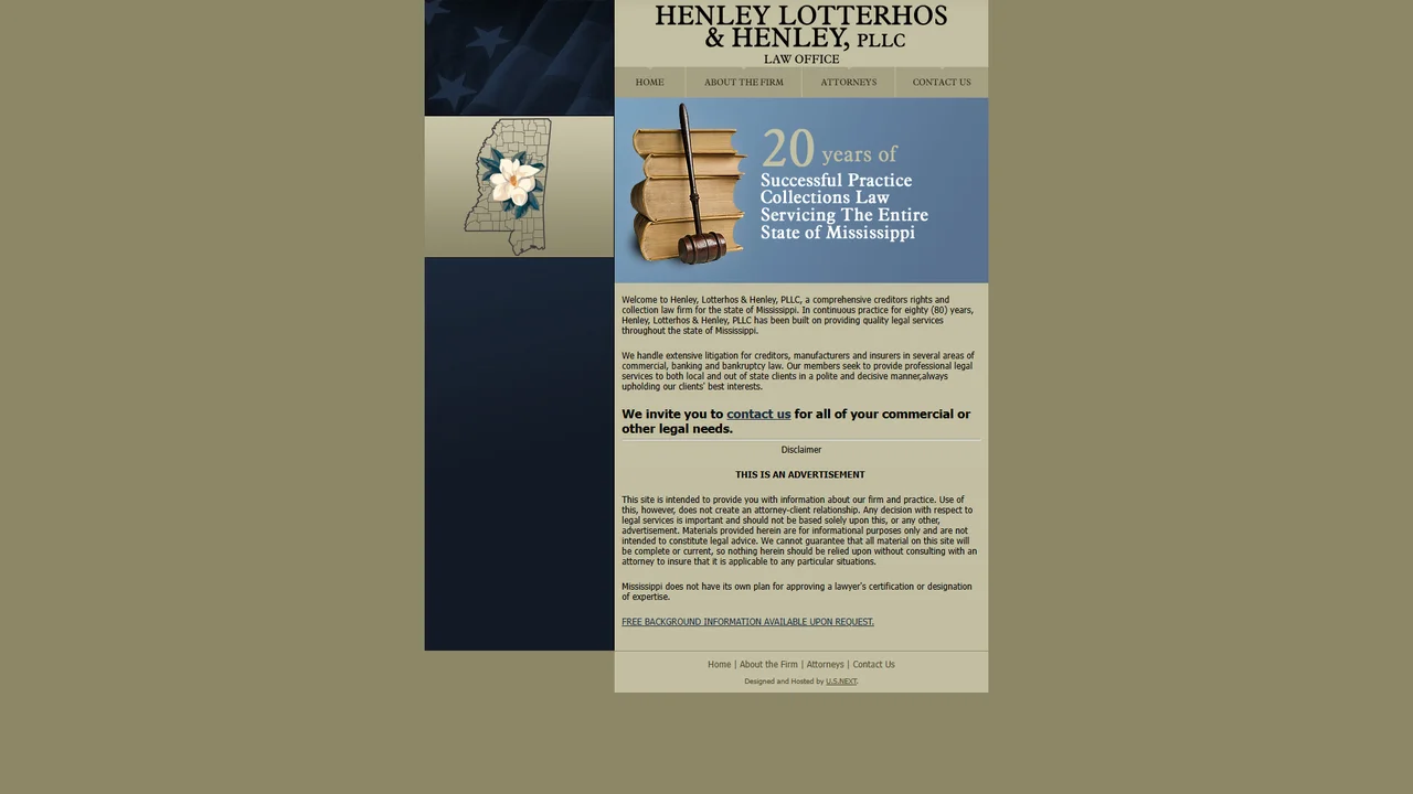 Henley Lotterhos & Henley - Jackson, MS office in Jackson, Mississippi
